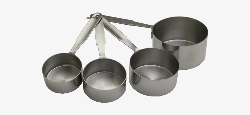 Stainless Steel Measuring Cup Set, Heavy Duty - Measuring Tools, transparent png