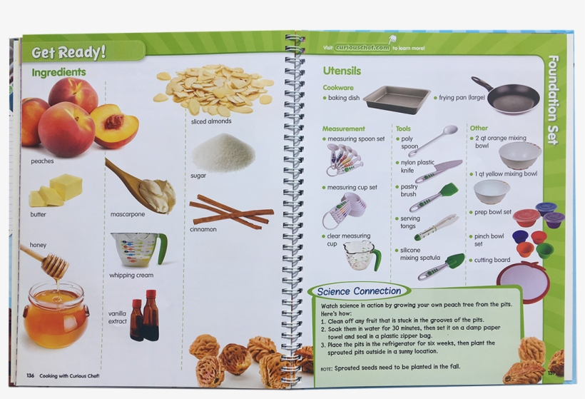 Cooking With Curious Chef Cookbook, transparent png