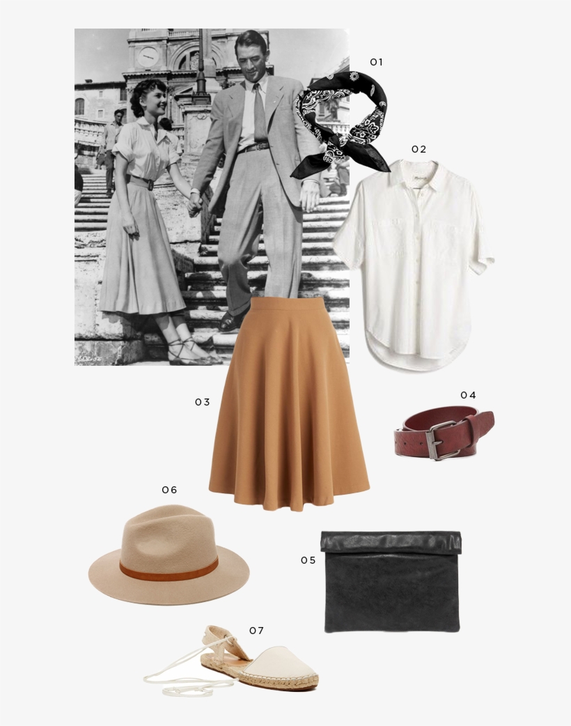 Ive Wanted To Dress Like This Since I Was Four Audrey - Gregory Peck And Audrey Hepburn Roman Holiday, transparent png