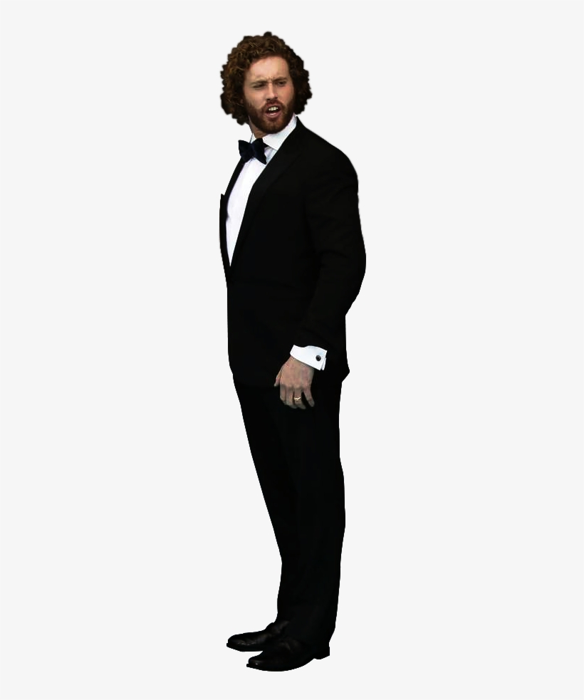Personman 'tj Miller' Gawking At Woman - Formal Wear, transparent png