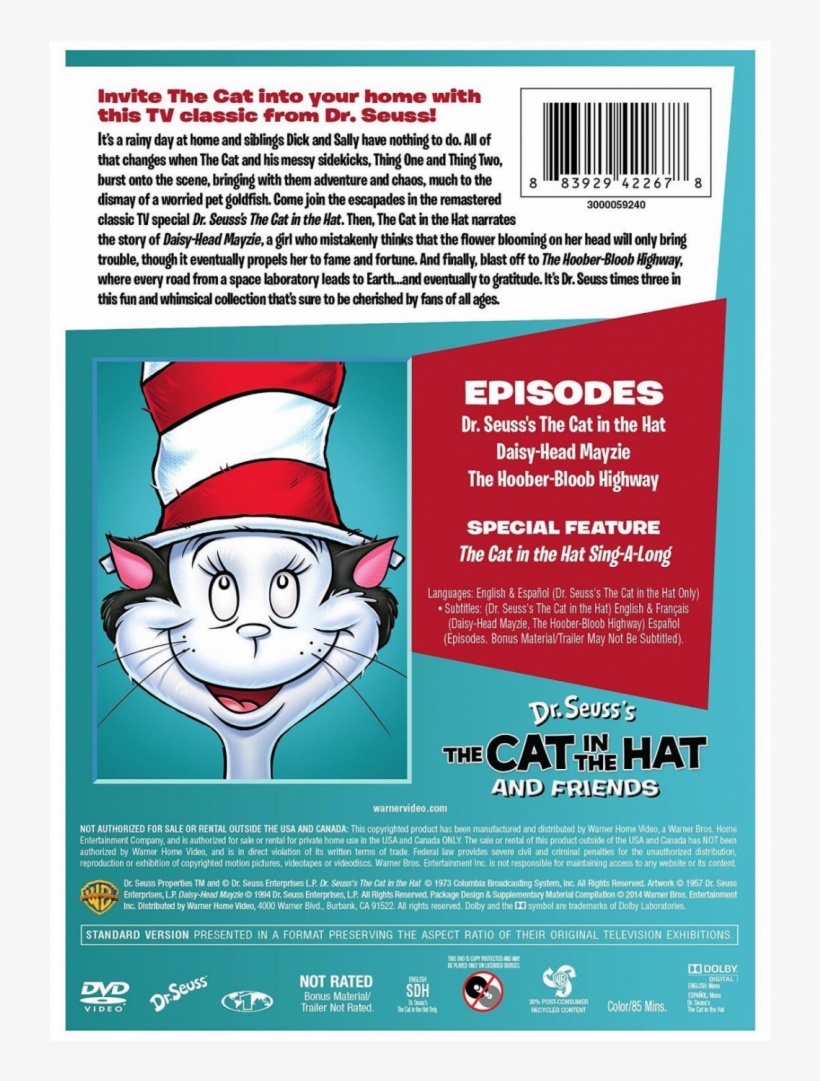 Auction - Cat In The Hat And Friends, transparent png