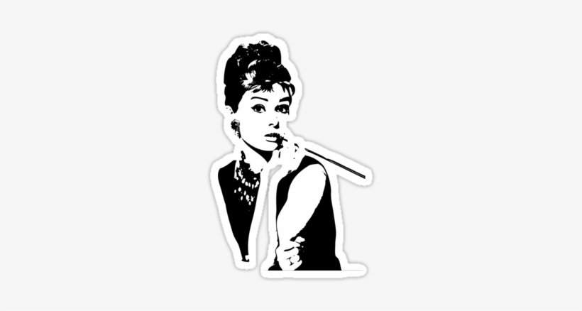 Breakfast At Tiffanys Audrey Hepburn, transparent png