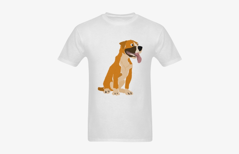Funny Boxer Dog Art Sunny Men's T- Shirt - Autopilot Off T Shirt, transparent png