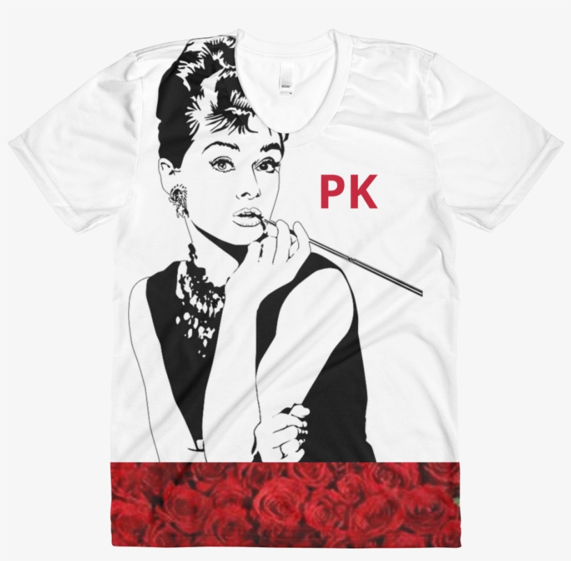 Audrey Hepburn T-shirt - Audrey Hepburn, transparent png