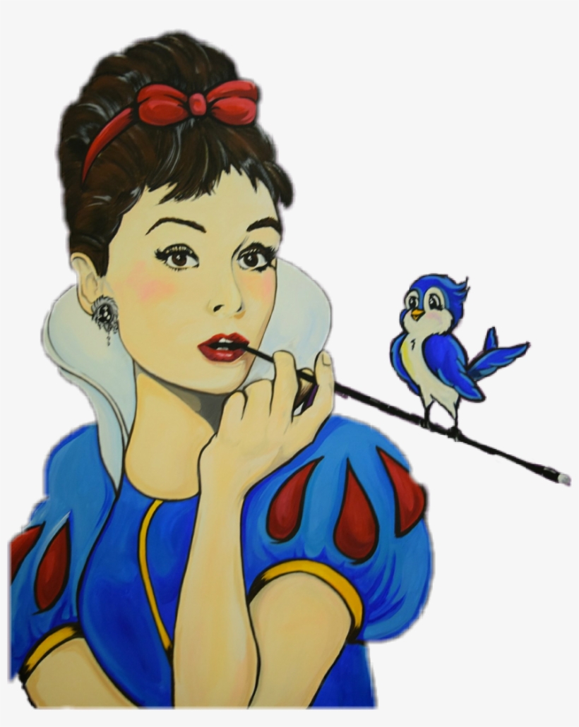 Audreyhepburn Cartoon, transparent png