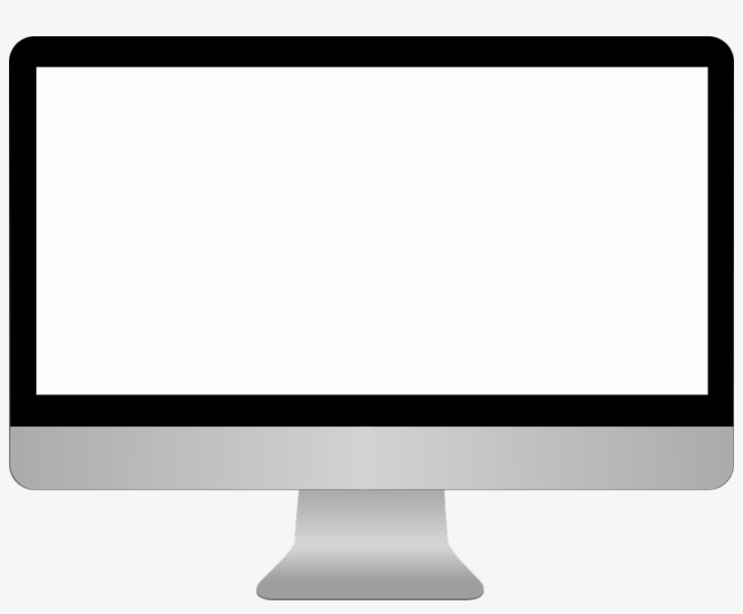 Mac Monitor Png - Ecran Ordinateur Png, transparent png