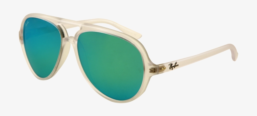 Ray Ban Rb4125 64619 Cats 5000 Sunglasses Flash Lenses - Ray Ban Sonnenbrille Verspiegelt, transparent png