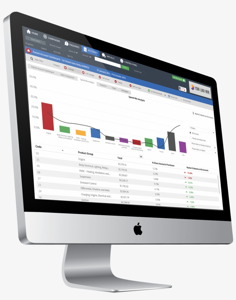 Imac Screen - Computer Demo, transparent png