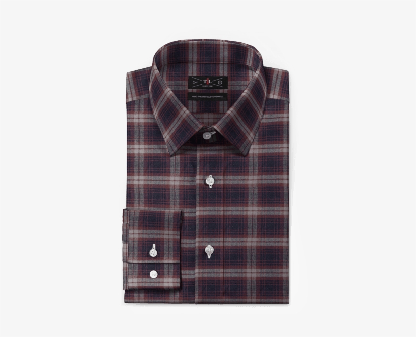 Blue Flannel Shirt - Flannel Shirt Folded, transparent png