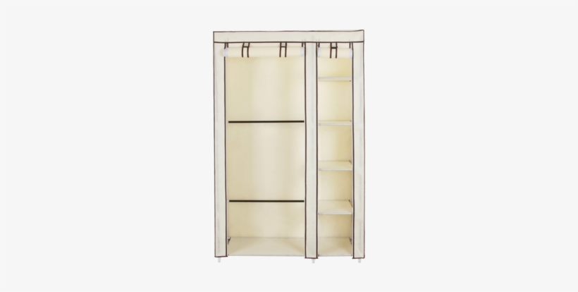 Cheap Folding Non-wowen Assembled Clothes Wardrobe - Bookcase, transparent png