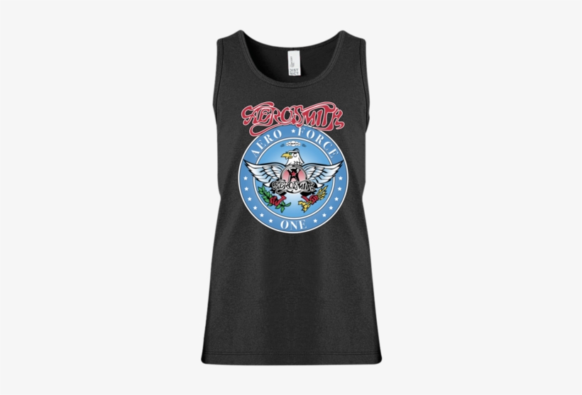 Aero Force Girls' Tank Top Black / Yxs T-shirts - Wayne's World Garth Algar Aerosmith T-shirt Halloween, transparent png