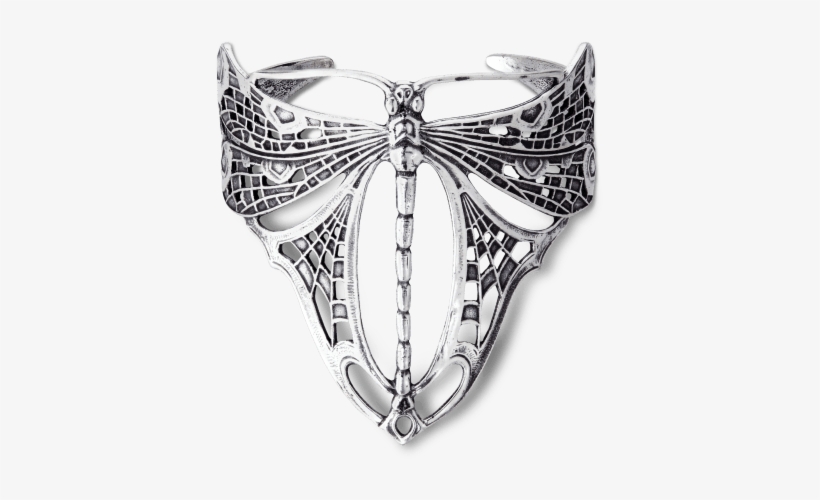 Bracelet L Art Nouveau L Dragonfly - Art Nouveau, transparent png