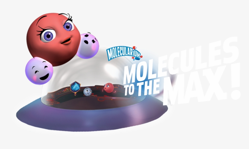 Molecules To The Max Saucer - Molecule, transparent png