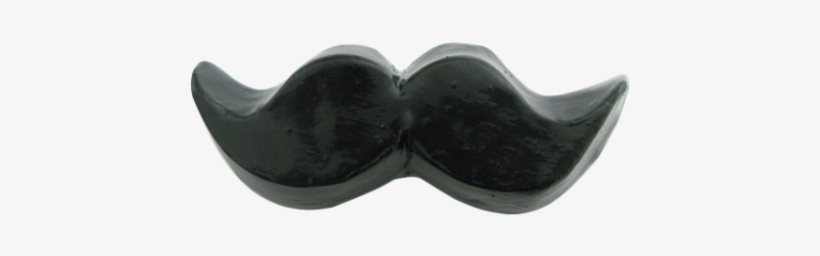 Black Mustache Drawer Knob - Drawer, transparent png