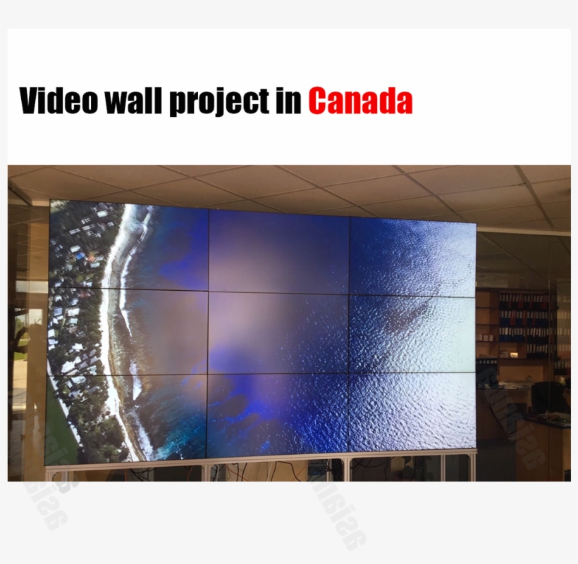 Video Wall Project In Cannda 1000 2 - Television, transparent png
