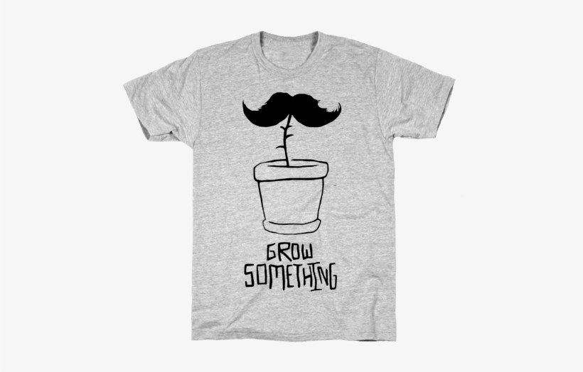 Grow A Mustache Mens T-shirt - Deku Shirt, transparent png