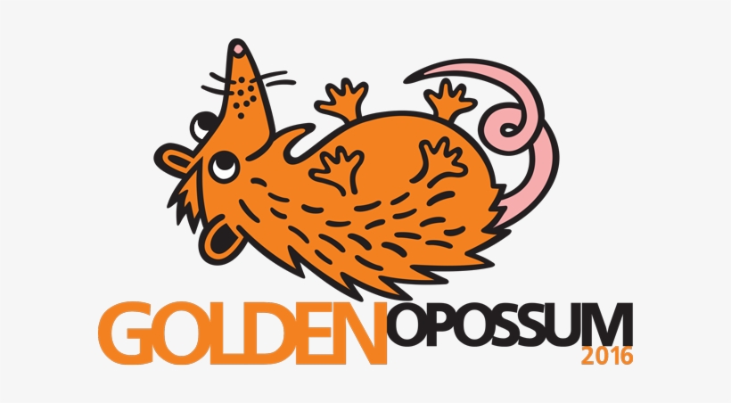 Golden Opossum - Gold Opossum, transparent png