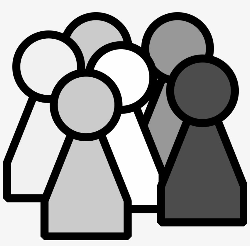 Salt And Pepper Charaters Holding Pie Clipart, Vector - Group Of People Clipart, transparent png