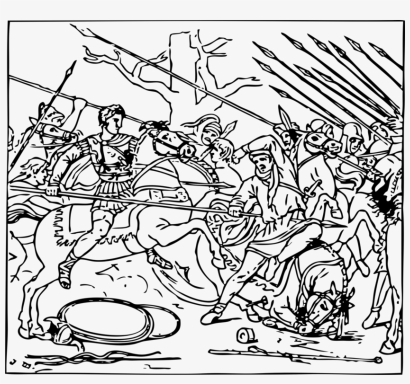 599 Tug Of War Stock Illustrations, Cliparts And Royalty - Alexander The Great Easy Drawing, transparent png