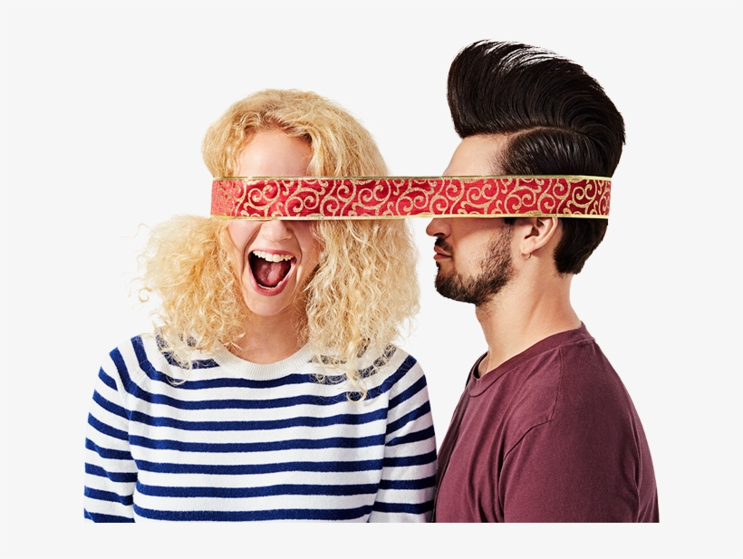 Boy And Girls Heads Wrapped In Ribbon - Family Fun At Simon!, transparent png