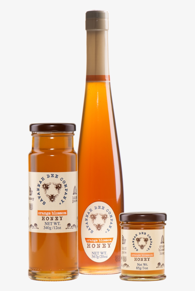 Orange Blossom Honey - Savannah Bee Whipped Honey With Lemon, transparent png
