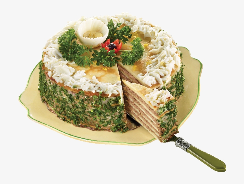 Liver Pâté Crêpe Cake From - Carrot Cake, transparent png