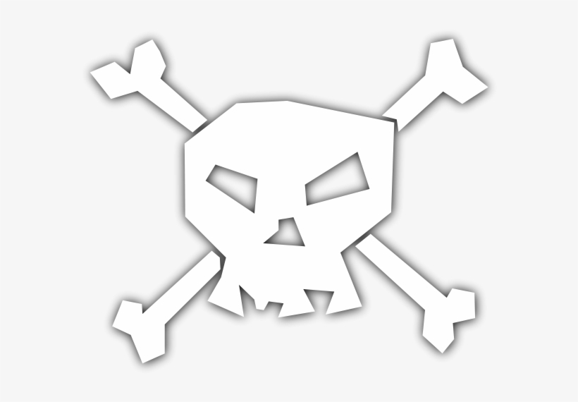 Free White Skull & - Halloween Pirate Skull, transparent png