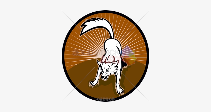Stock Illustration Of Retro Cartoon Drawing Of Attacking - Dog Ready To Attack, transparent png