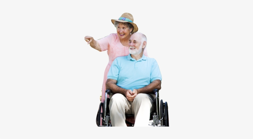 A Lady And An Old Woman Cooking Something - Old Woman Png Sitting, transparent png