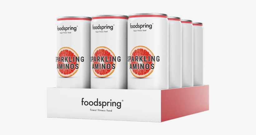 Sparkling Aminos Grapefruit 12 Portion Pack - Sparkling Energy Foodspring, transparent png