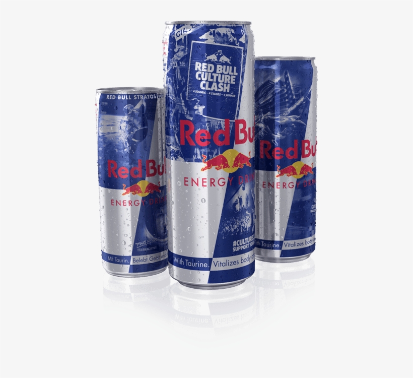 Print - Red Bull Can, transparent png