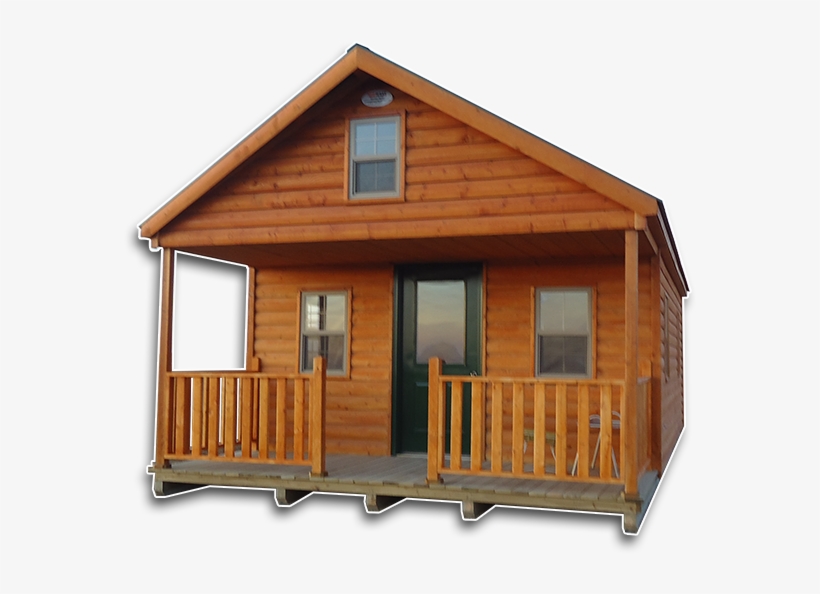 Deluxe Cabin Traditional Log Siding - Log Cabins Png, transparent png