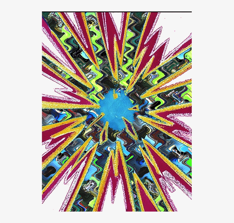 Bleed Area May Not Be Visible - Moderne Abstrakte Kunst Des Goodluck Karte, transparent png