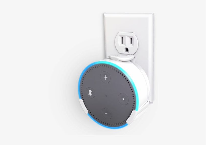Amazon Echo Dot Powerclip - Amazon Echo Dot (2nd Generation), transparent png