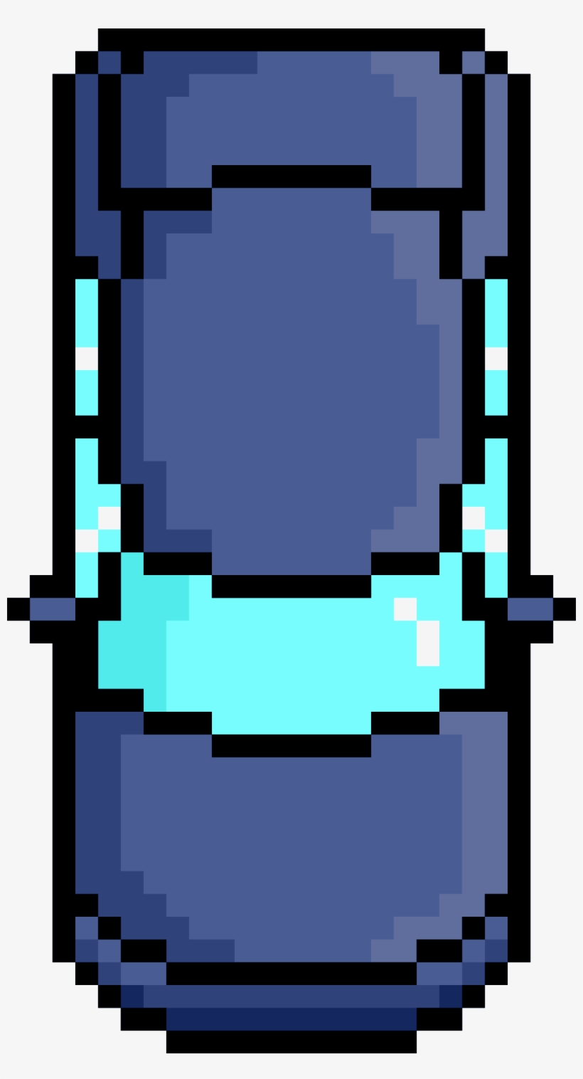 Pixel Car Purple Front Svg Free Stock - Car Pixel Art Top, transparent png