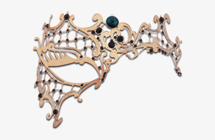 Gold Series Signature Phantom Of The Opera Venetian - Luxury Mask Signature Phantom Of The Opera Venetian, transparent png