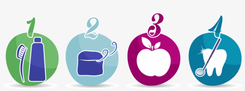 Brush, Floss, Eat Healthy Foods, And See Your Dentist - Dicas De Dentes Saudáveis, transparent png