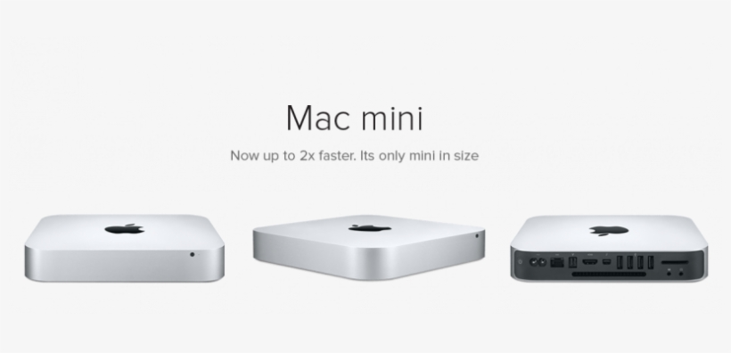 Apple Mac Mini - 2.8 Ghz I5 - 8 Gb - 1 Tb, transparent png