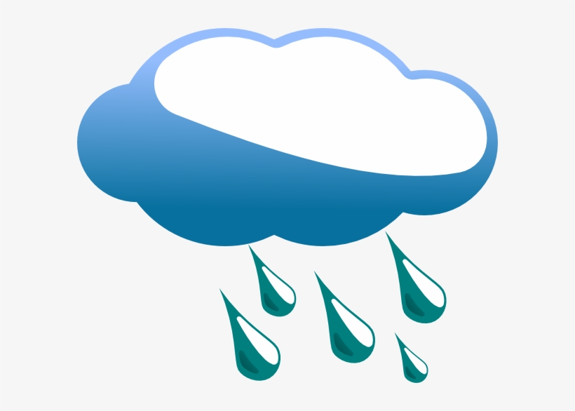 Rain Cloud Clipart - Clip Art, transparent png