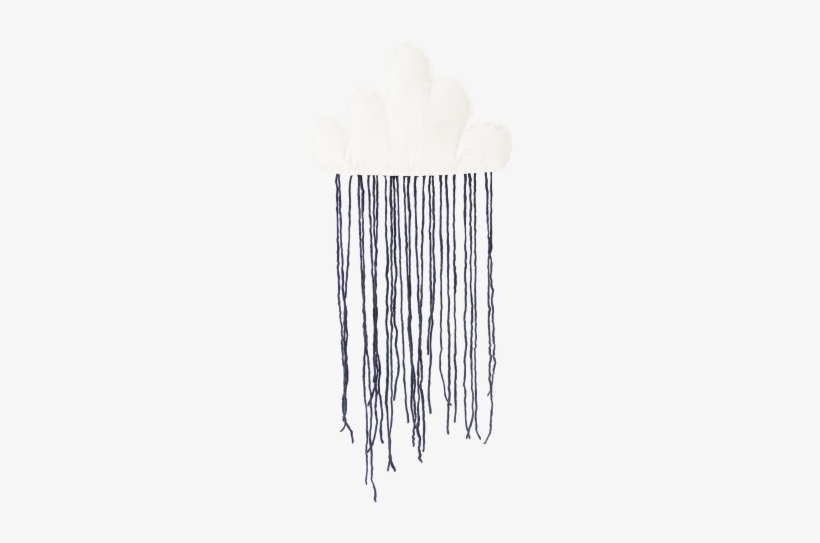 Rain Cloud Wall Decoration - Sketch, transparent png