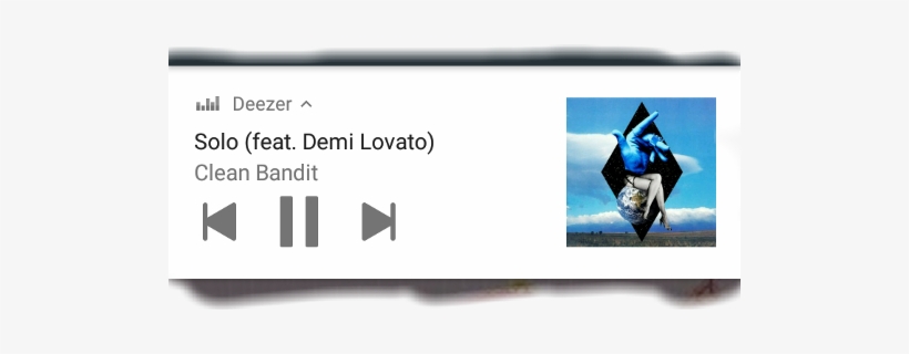 Solo Deezer Demilovato Freetoedit - Creative Arts, transparent png