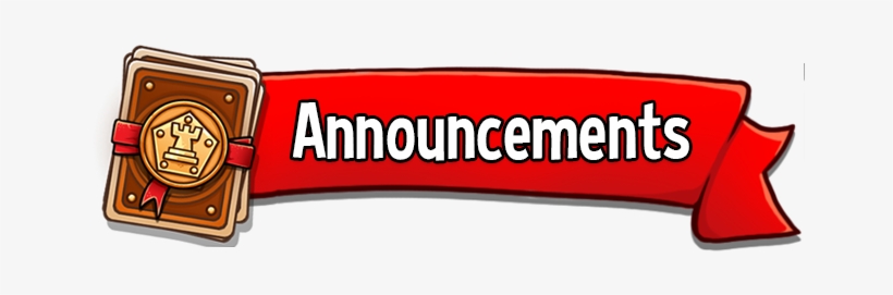 Announcements - Label, transparent png