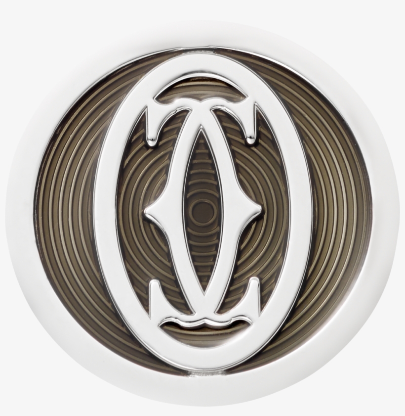 Double C Logo Decor Cufflinks - Cufflink, transparent png