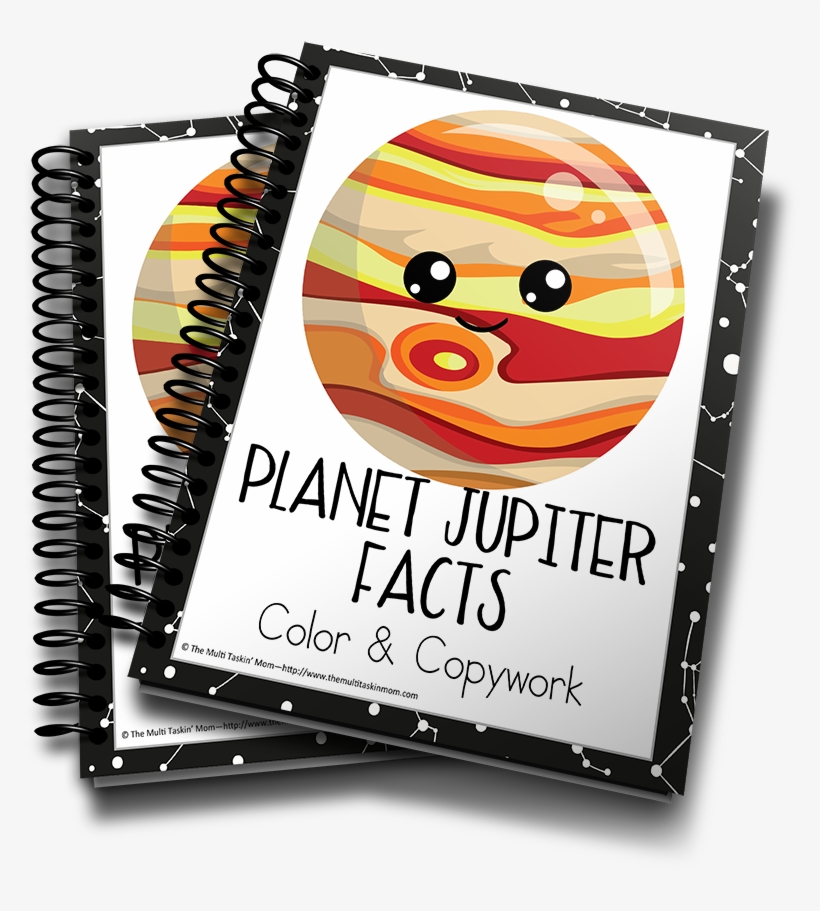 Planet Jupiter Facts Color & Copywork - Colour Is Mercury Cartoon, transparent png
