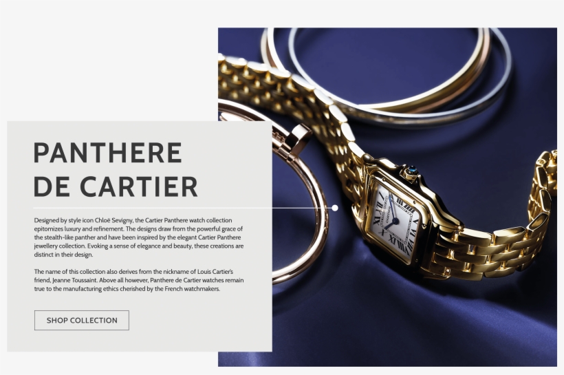 Watches Like The Panthere De Cartier However, Has An - Chain, transparent png