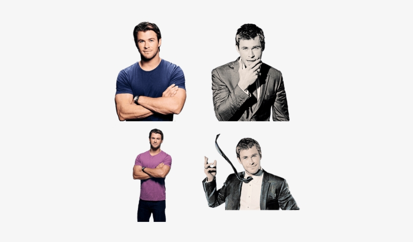 Chris Hemsworth - Chris Hemsworth Hot Actor 24x18 Wall Print Poster, transparent png
