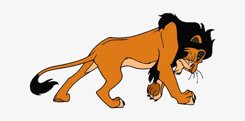 Back To The Lion King Clip Art Menu - Scar Lion King Clipart, transparent png