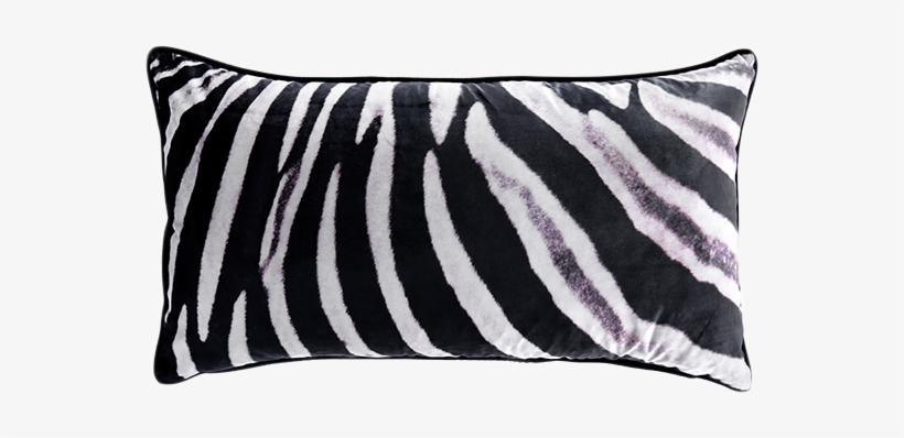 Kali Zebra Print - Cushion, transparent png