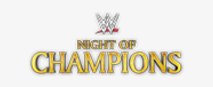 Wwe Night Of Champions 2014 Logo Ideas - Night Of Champions (2014), transparent png