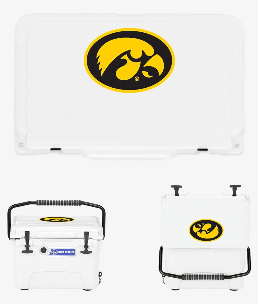 Big Frig Collegiate Series Cooler Iowa Hawkeyes Mudbum - Iowa Hawkeyes, transparent png